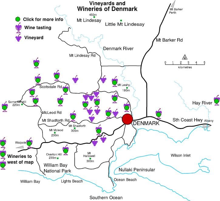 Carte de danemark caves